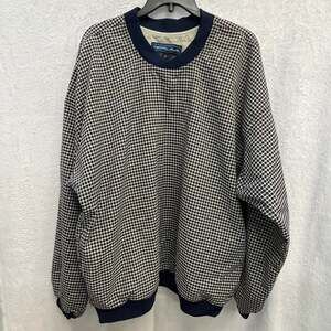 Nicklaus Vintage Black and White Gingham Golf Jacket